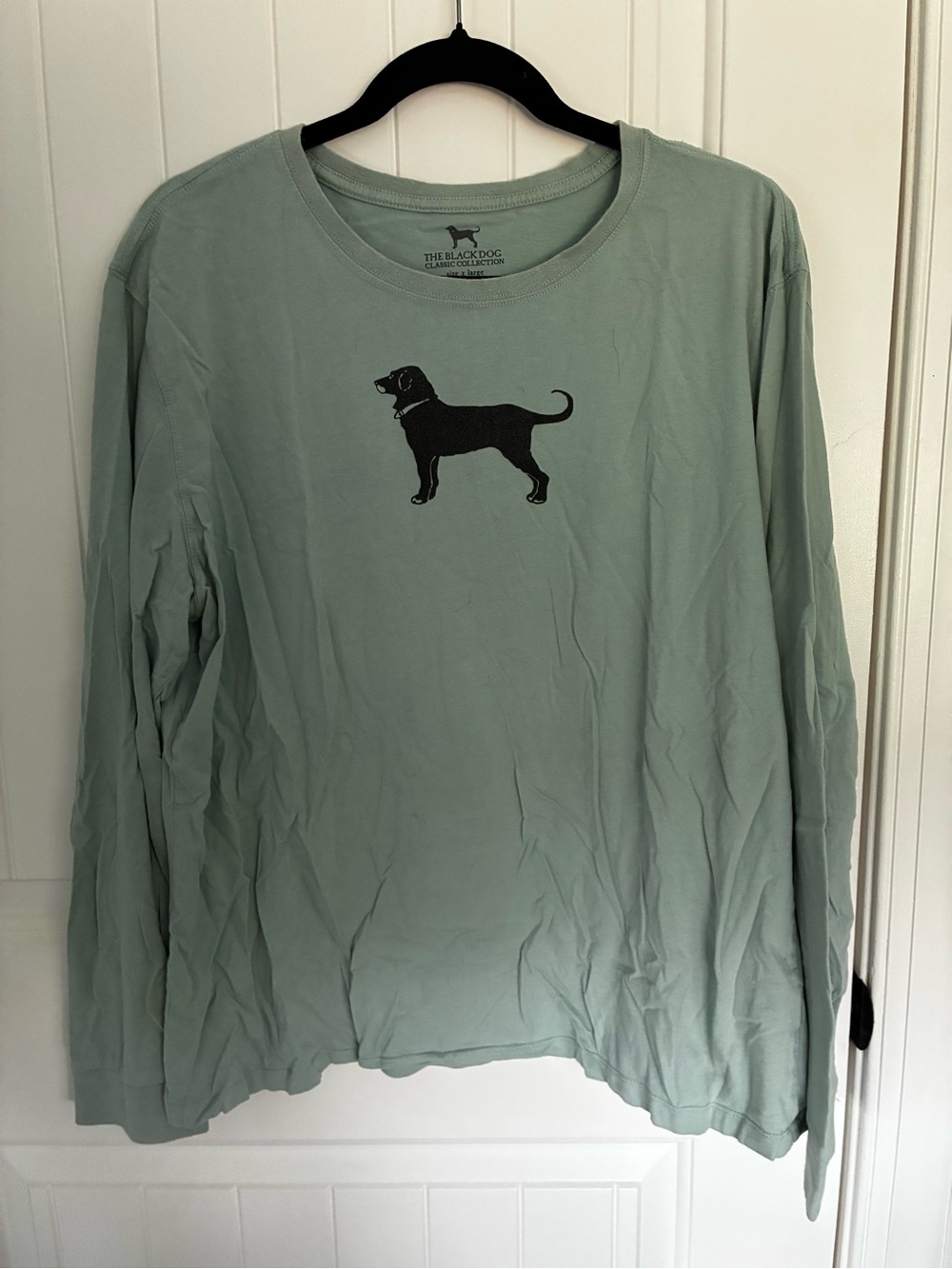 The Black Dog Sage Long-Sleeve Tee with Black Dog Graphic